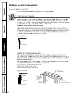 Preview for 22 page of GE GSMF2LEB Manual