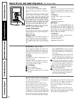 Preview for 60 page of GE GSMF2LEB Manual