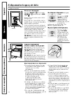 Preview for 70 page of GE GSS20DBTWW - 19.9 cu. Ft. Refrigerator Owner'S Manual