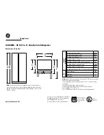 Preview for 1 page of GE GSS20IEM Datasheet