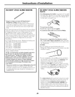 Preview for 49 page of GE GSS22IBTJWW and Owner'S Manual And Installation Instructions