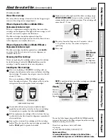 Preview for 7 page of GE GSS23KGS Owner'S Manual And Installation