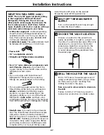 Preview for 27 page of GE GSS23KGS Owner'S Manual And Installation