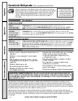 Preview for 110 page of GE GSS23KGS Owner'S Manual And Installation