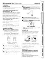 Preview for 7 page of GE GSS23QSTLSS and Owner'S Manual And Installation