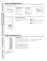 Preview for 10 page of GE GSS23QSWKSS and Owner'S Manual And Installation