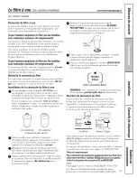 Preview for 47 page of GE GSS23QSWKSS and Owner'S Manual And Installation