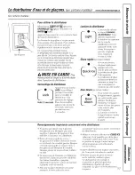 Preview for 53 page of GE GSS23QSWKSS and Owner'S Manual And Installation