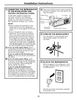 Preview for 23 page of GE GSS23WGTLBB and Owner'S Manual And Installation