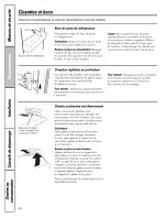 Preview for 48 page of GE GSS23WGTLBB and Owner'S Manual And Installation