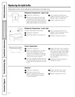 Preview for 16 page of GE GSS23WGTMCC and Owner'S Manual And Installation