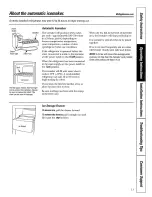 Preview for 11 page of GE GSS25LGMBBB and Owner'S Manual And Installation