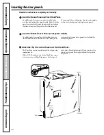 Preview for 20 page of GE GSS25MSSSS Owner'S Manual And Installation