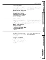 Preview for 63 page of GE GSS25MSSSS Owner'S Manual And Installation