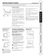 Предварительный просмотр 11 страницы GE GSS25TGPECC and Owner'S Manual And Installation