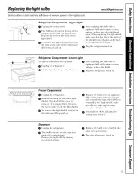 Предварительный просмотр 15 страницы GE GSS25TGPECC and Owner'S Manual And Installation