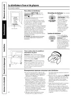 Preview for 40 page of GE GSS25WGMCWW and Owner'S Manual And Installation Instructions