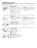 Preview for 12 page of GE GSW25LSTESS and Owner'S Manual And Installation