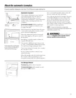 Preview for 15 page of GE GSW25LSTESS and Owner'S Manual And Installation