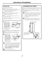 Preview for 64 page of GE GSW25LSTESS and Owner'S Manual And Installation