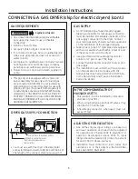 Preview for 6 page of GE GTD18GSSJWW Installation Instructions Manual