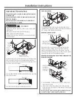 Preview for 15 page of GE GTD18GSSJWW Installation Instructions Manual