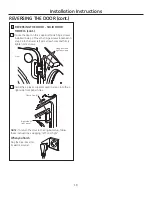 Preview for 18 page of GE GTD18GSSJWW Installation Instructions Manual