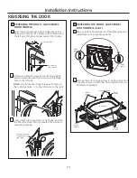 Preview for 19 page of GE GTD18GSSJWW Installation Instructions Manual