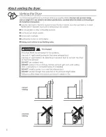 Preview for 8 page of GE GTD42GASJ0W Owner'S Manual