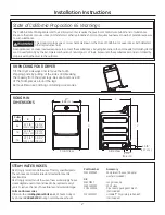 Preview for 2 page of GE GTD45EASJWS Installation Instructions Manual