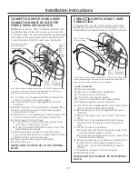 Preview for 11 page of GE GTD45EASJWS Installation Instructions Manual