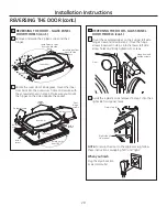 Preview for 20 page of GE GTD45EASJWS Installation Instructions Manual