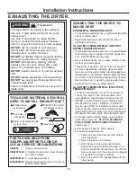 Preview for 12 page of GE GTD72EBPNDG Installation Instructions Manual