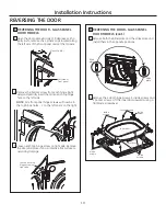 Preview for 19 page of GE GTD75ECSL1WS Installation Instructions Manual