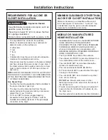 Preview for 3 page of GE GTD84GCPNDG Installation Instructions Manual