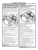 Preview for 11 page of GE GTD84GCPNDG Installation Instructions Manual