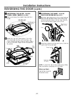 Preview for 20 page of GE GTD84GCPNDG Installation Instructions Manual