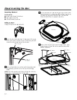 Предварительный просмотр 12 страницы GE GTDL740EDWW Use And Care Manual