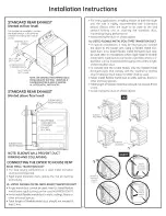 Preview for 6 page of GE GTDP740ED0WW Installation Instructions Manual