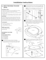 Preview for 11 page of GE GTDP740ED0WW Installation Instructions Manual