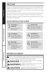 Preview for 2 page of GE GTE15 Series Use And Care Manual