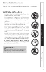 Preview for 9 page of GE GTE15 Series Use And Care Manual