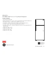 Preview for 2 page of GE GTE15CTHLWW Dimensions And Installation Information