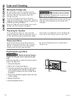 Preview for 10 page of GE GTE18M Owner'S Manual & Installation Instructions