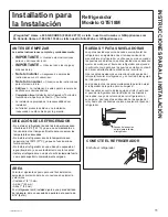 Preview for 51 page of GE GTE18M Owner'S Manual & Installation Instructions