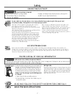 Preview for 2 page of GE GTE21GSHSSGE Quick Use & Care