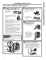 Preview for 15 page of GE GTE21GTHFWW Owner'S Manual & Installation Instructions