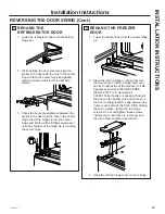 Preview for 21 page of GE GTE21GTHFWW Owner'S Manual & Installation Instructions