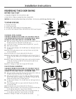 Preview for 3 page of GE GTE21GTHWWGE Quick Use & Care