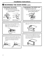 Предварительный просмотр 24 страницы GE GTH15BBRFLCC and Owner'S Manual And Installation Instructions